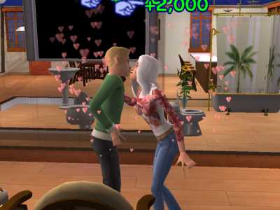 Lillias has her first kiss
